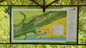 Plan du centre Pro Natura de Champ-Pittet