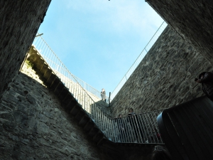 L’intérieur de la tour de Gourze