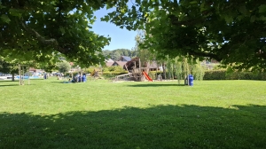 A la plage de Lüscherz
