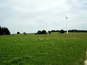 Les éoliennes de Mont-Crosin