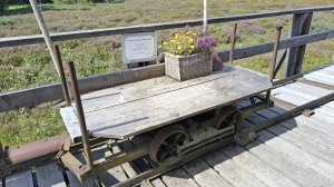 Un chariot pour le transport de la tourbe