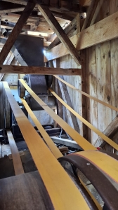 L'intérieur de la malaxeuse