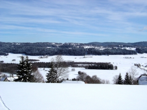 vue plongeante sur la vallée des Ponts-de-Martel