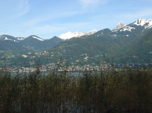 Quelques sommets enneigés au-dessus de Montreux (octobre 2008)