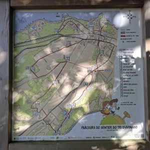 Le plan du parcours