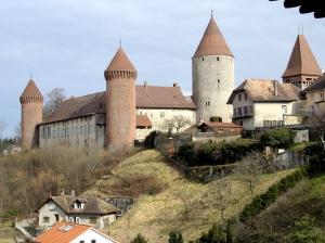 Château de Chenaux, côté ouest