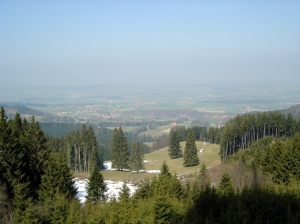 Vue depuis la tour du Gibloux