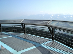 Terrasse panoramique de la tour du Gibloux
