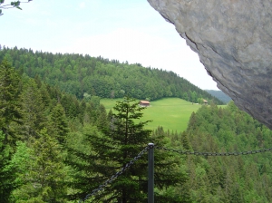 Vue depuis le nid d'aigle