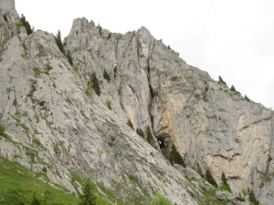 Trou près du col  de l'Oberberg