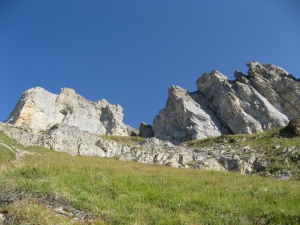 Falaises sous le Grand Chavalard
