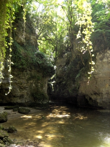 A la Tine de Conflens, le calme juste après la chute