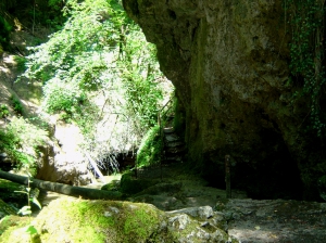 L'arrivée à la Tine de Conflens