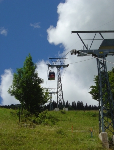 Télécabine entre Leysin et La Berneuse