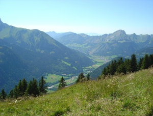 La Vallée d'Abondance, depuis le Morclan