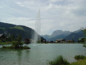 Le lac de Vonnes, à Châtel