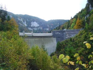 Le barrage du Châtelot