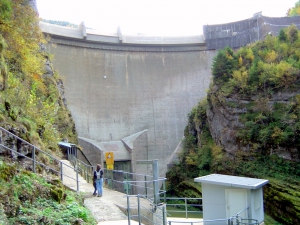 Le barrage du Châtelot