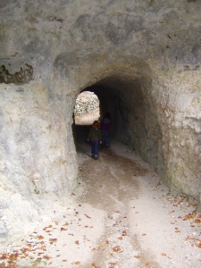 Passage sous la Grande Beuge