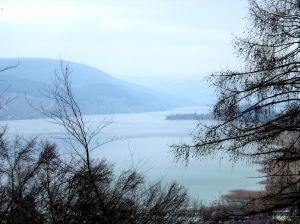 Depuis Jolimont,vue sur le lac de Bienne