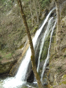 Cascade dans la combe du Pilouvi