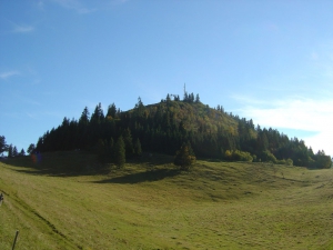 Tête-de-Ran, vu depuis la route d'accès depuis La Vue-des-Alpes