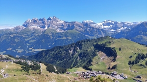 Vue sur les Dents du Midi