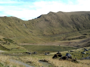 Arrivée au Lac Vert