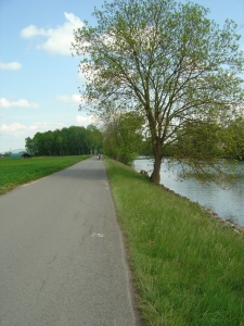 Le long de la Broye, au retour vers Sugiez