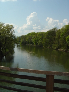 Vue depuis le pont