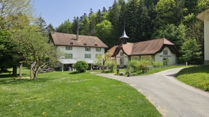 L'auberge de la Truite, à Champ-du-Moulin