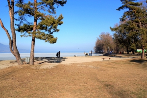 La plage d'Yverdon