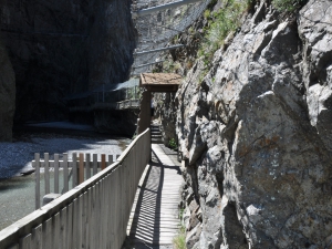 L'entrée des gorges