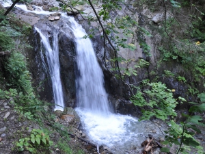 Les première chutes des gorges