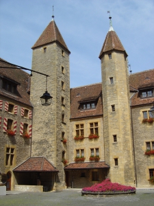 La cour intérieur du Château
