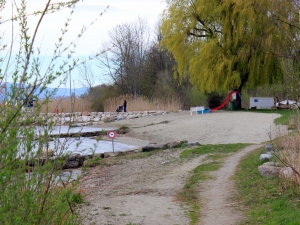 La plage de Cheyres