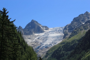 Le glacier du Trient