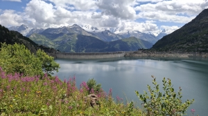 Vue sur le barrage