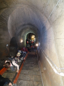 Visite à l'intérieur du barrage