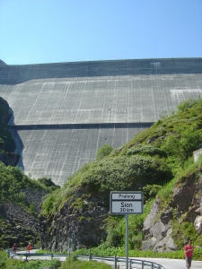 Le barrage de la Grande Dixence