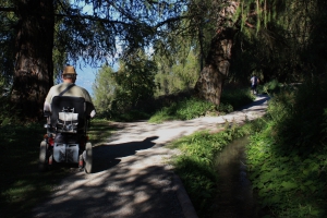 premier bisse en fauteuil roulant, génial