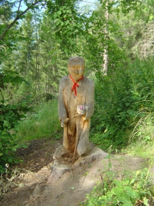 Curieux personnage croisé lors de la balade.