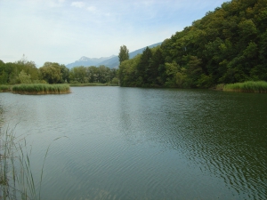 Le lac du Mont d'Orge, départ de la balade