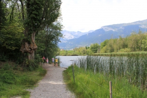 Joli coup d’œil sur le lac