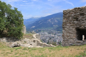 Les ruines du Château de Montorge.