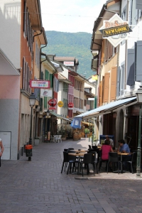 Ruelle de la vieille-ville d'Aigle