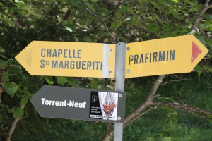 Suivre la direction Chapelle Ste-Marguerite