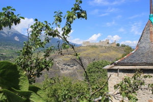 Vue sur Tourbillon depuis Valère