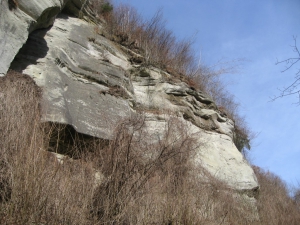 Falaise de molasse