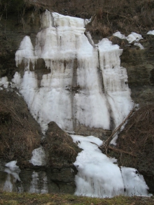 Cascade de glace